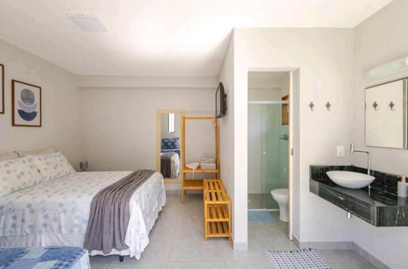Suite Ilhinha Em Condominio Na Praia Do Pereque Ilhabela Kültér fotó